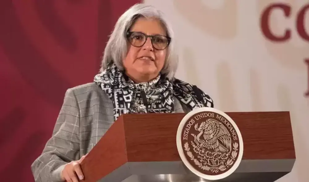 Graciela Márquez Colín es la titular de la Secretaría de Economía de México. Foto: Captura.