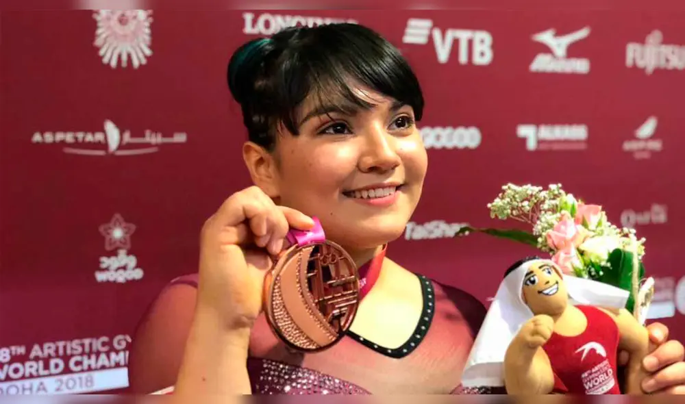 Se burlaban de ella por su peso y ahora le da su primera medalla de gimnasia a México Se burlaban de ella por su peso y ahora le da su primera medalla de gimnasia a México