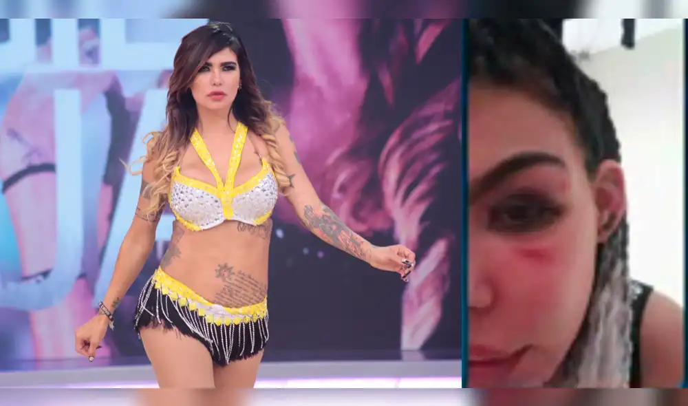 Angie Jibaja: muestran al hombre que le propinó brutal golpiza | VIDEOS