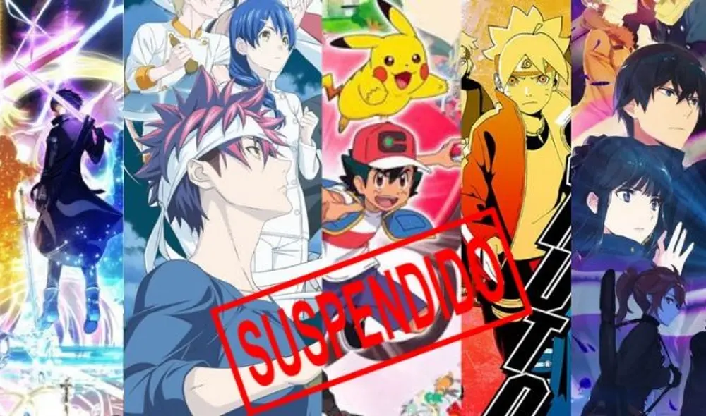 Lista completa de los animes suspendidos por COVID-19 Lista completa de los animes suspendidos por COVID-19
