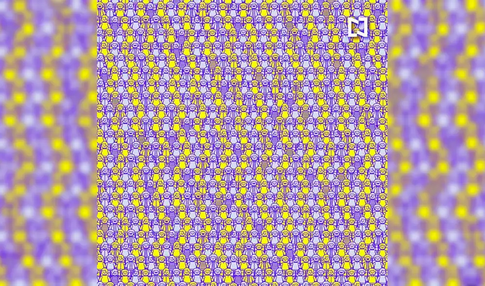 ¿Puedes encontrar a los tres personajes en esta imagen visual? Foto: Facebook/Televisa Noticias