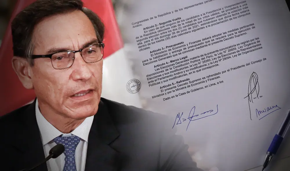 Martín Vizcarra Composición: Gerson Cardoso / La República