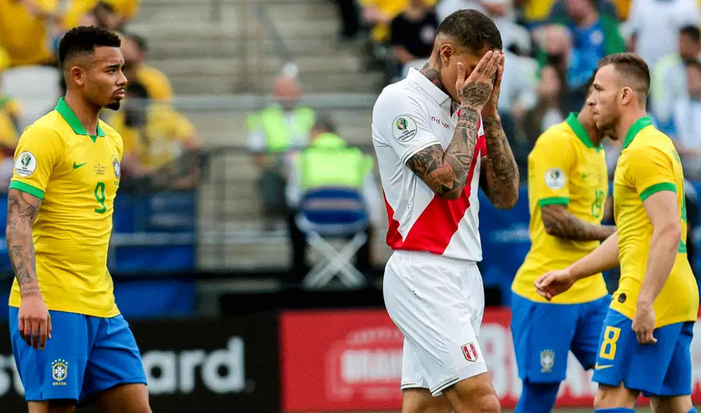 Perú vs Brasil en la final de la Copa América 2019. Perú vs Brasil en la final de la Copa América 2019.