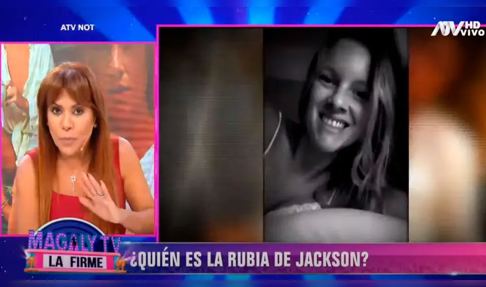 Magaly TV, la firme  Foto: captura