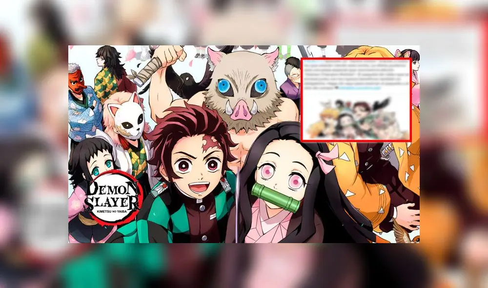 La productora subió algunas imágenes inéditas de "Kimetsu no Yaiba". Créditos: Composición
