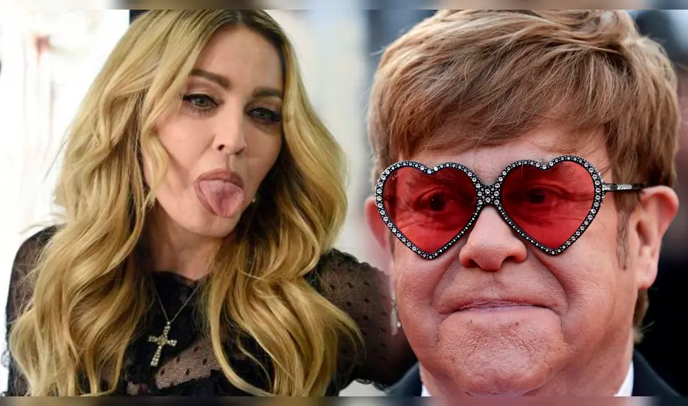 Elton John tilda de “grosera” a Madonna por desmerecer trabajo de Lady Gaga