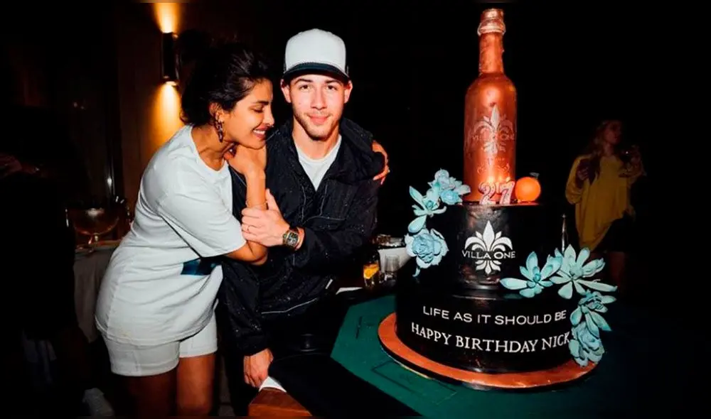 Priyanka Chopra sorprende a Nick Jonas en su cumpleaños Priyanka Chopra sorprende a Nick Jonas en su cumpleaños