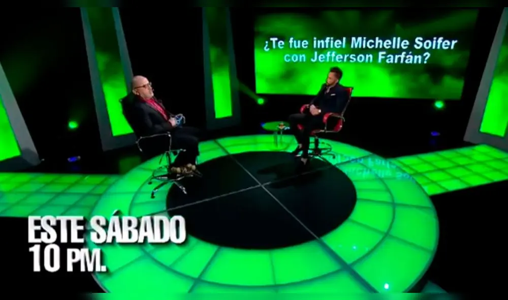 El dominicano se sentó en el sillón rojo y contó su verdad sobre Jefferson Farfán y Josimar Fidel.