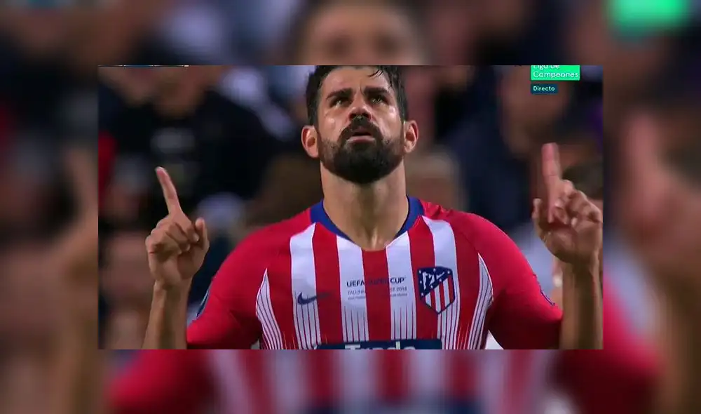Real Madrid vs Atlético de Madrid: Diego Costa anotó el 2-2 [VIDEO]
