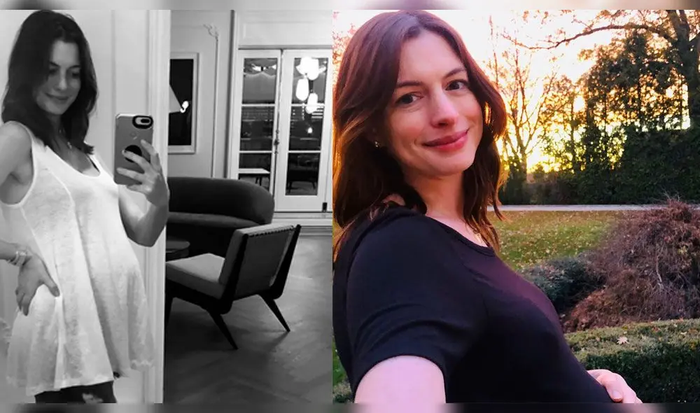 Anne Hathaway dio a luz a su segundo hijo. Foto: Instagram