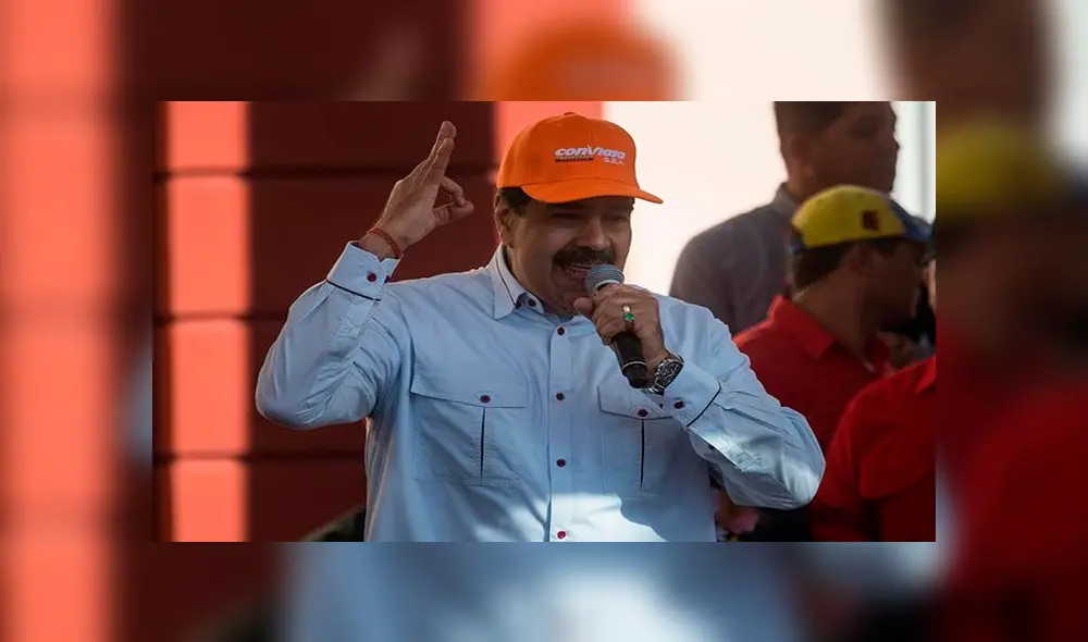 Nicolás Maduro fustigó las sanciones estadounidenses contra la aerolínea estatal venezolana Conviasa. Foto: EFE