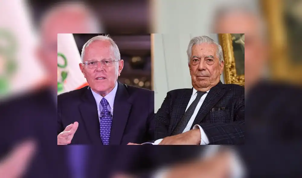 Kuczynski sostuvo una reunión con Mario Vargas Llosa en su vivienda