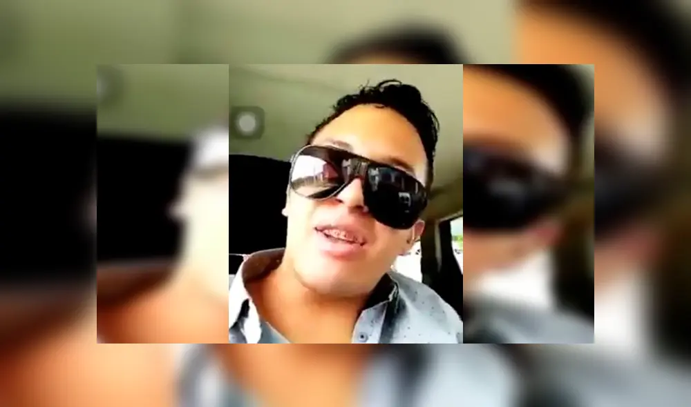 Hijo de fiscal sube videos jugando con arma en las redes sociales. (FOTO: Twitter)