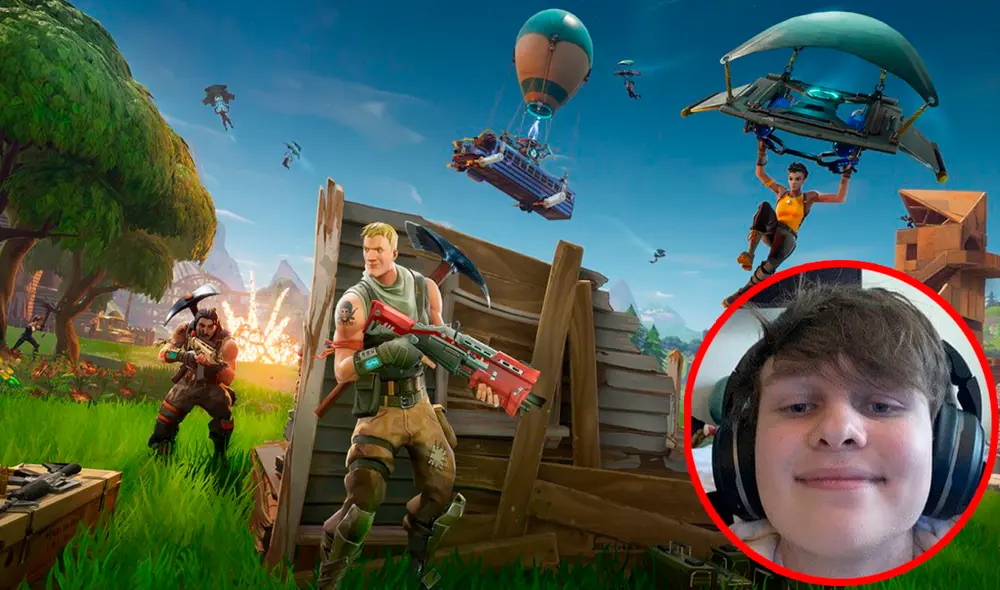 El niño ahora es adulto y dejó el Fortnite de lado. Foto: Epic Games El niño ahora es adulto y dejó el Fortnite de lado. Foto: Epic Games
