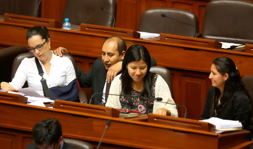 Richard Arce e Indira Huilca confirmaron que Horacio Zeballos no estará en dicho grupo de trabajo. Foto: La República. Richard Arce e Indira Huilca confirmaron que Horacio Zeballos no estará en dicho grupo de trabajo. Foto: La República.