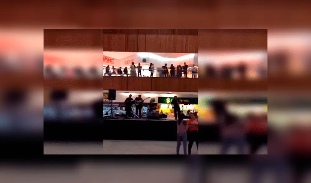 Facebook viral: Centro comercial se inunda y músicos aprovechan en tocar canción de 'Titanic' [VIDEO]