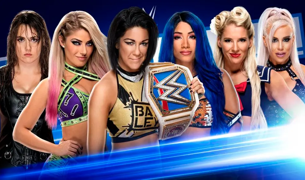 Sigue aquí EN VIVO ONLINE por Fox Sports 3 el primer SmackDown Live del 2020. | Foto: WWE Sigue aquí EN VIVO ONLINE por Fox Sports 3 el primer SmackDown Live del 2020. | Foto: WWE