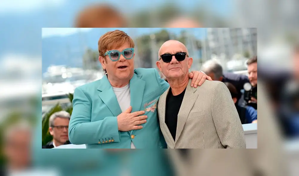 Elton John y Bernie Taupin, creadores de Your Song. Foto: bustle.com