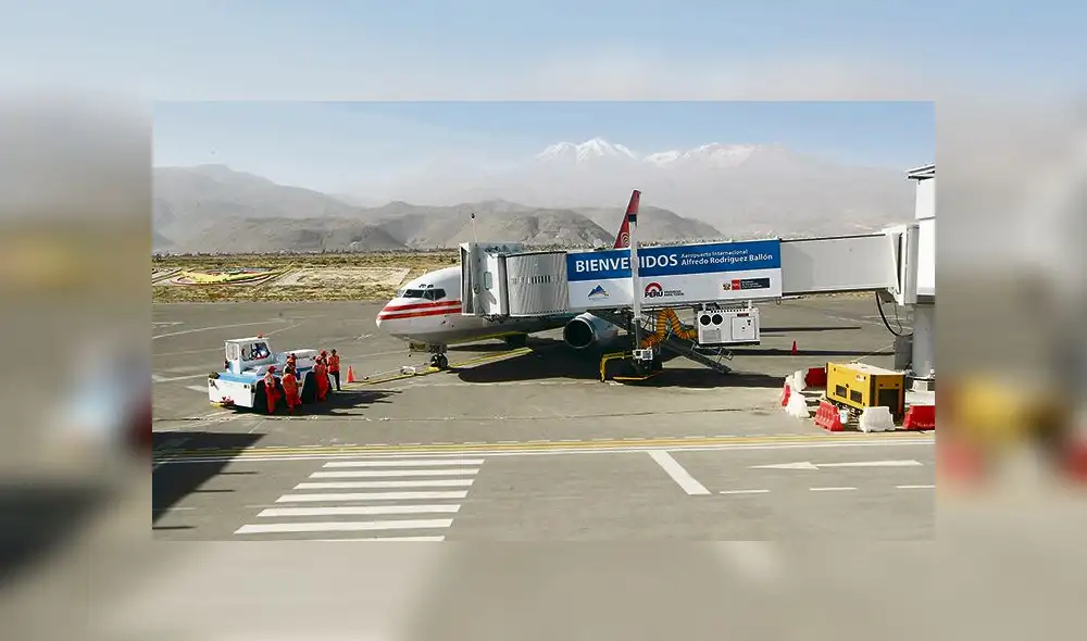 Aeropuertos de Arequipa  y Tacna tienen problemas en pistas de aterrizaje 