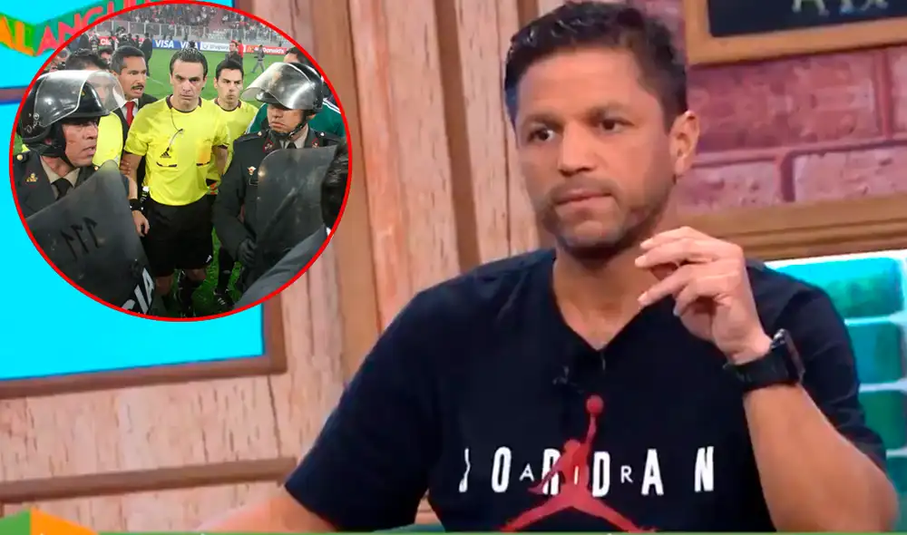 Pedro García recordó el día que el estadio Nacional fue sancionado cuando Patricio Loustau era el árbitro del Perú vs. Uruguay. | Foto: GLR / Movistar Deportes Pedro García recordó el día que el estadio Nacional fue sancionado cuando Patricio Loustau era el árbitro del Perú vs. Uruguay. | Foto: GLR / Movistar Deportes