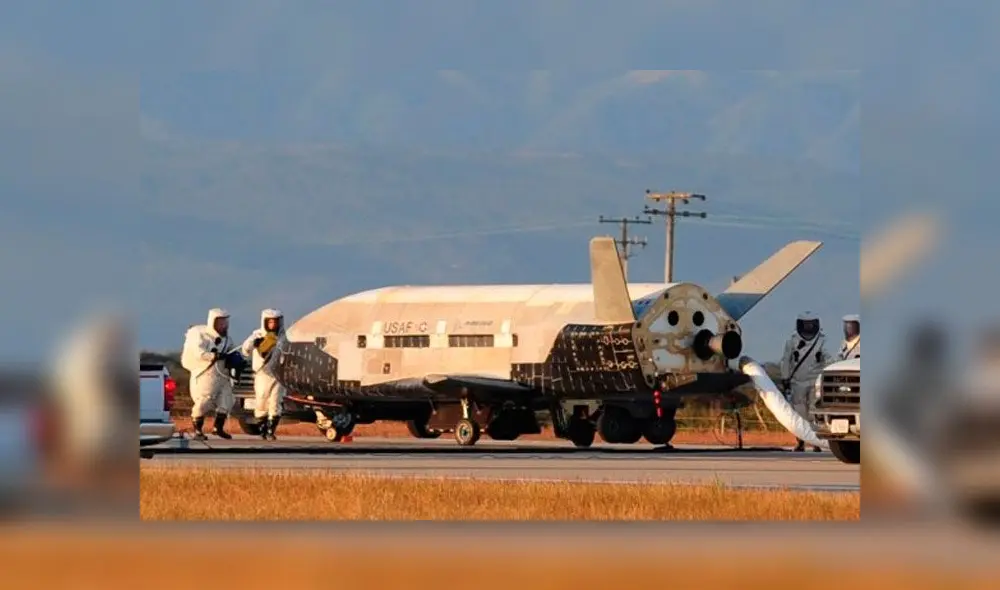 La nave espacial X-37B completó su quinta misión como parte de un programa secreto del Pentágono. Foto: USAF.