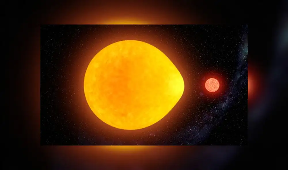 La estrella pulsante está ubicada a 1500 años luz de distancia. Crédito: Gabriel Pérez Díaz.