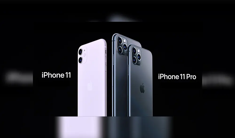 Cámara del iPhone 11.