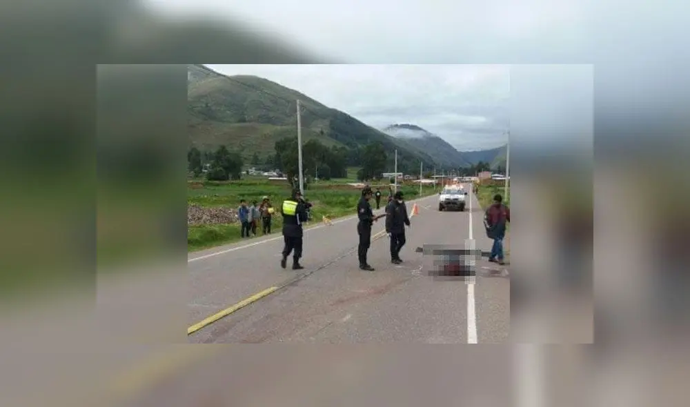 Accidente ocurrió en la vía Sicuani-Espinar Accidente ocurrió en la vía Sicuani-Espinar