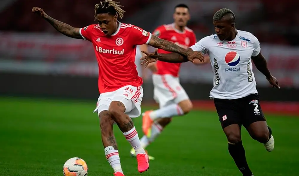 Internacional vence 3-1 a América de Cali por la Copa Libertadores: Foto: EFE Internacional vence 3-1 a América de Cali por la Copa Libertadores: Foto: EFE