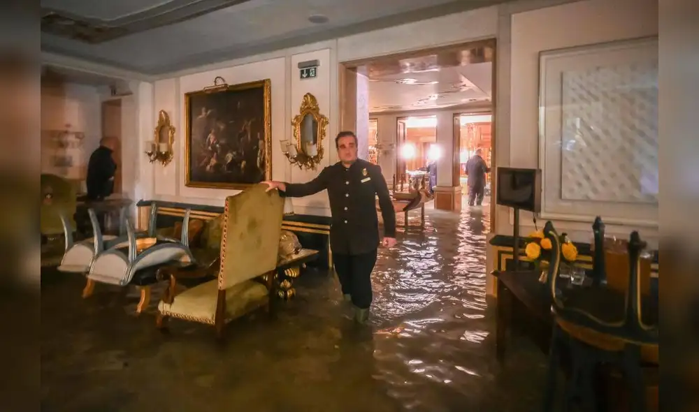 Venecia atraviesa su peor inundación en 53 años [FOTOS]