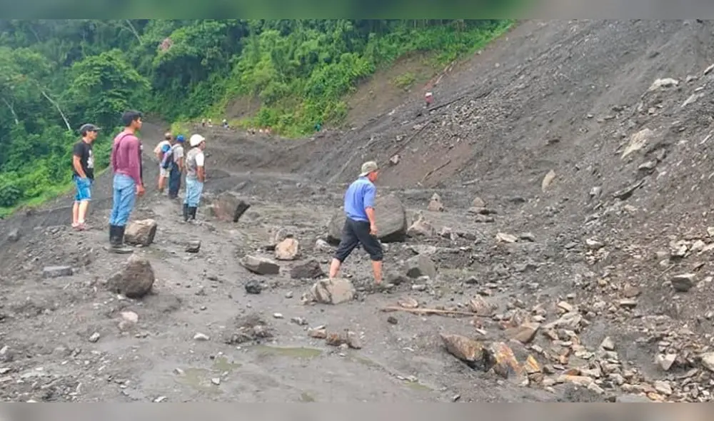 Cusco: Reportan deslizamientos y daños en carreteras de La Convención.