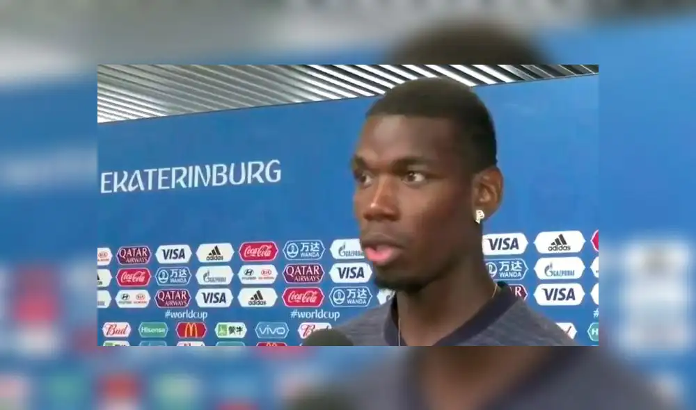 Pogba sorprende a periodistas hablando de Perú en español fluido [VIDEO]