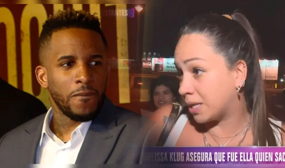 Melissa Klug y Jefferson Farfán Melissa Klug y Jefferson Farfán