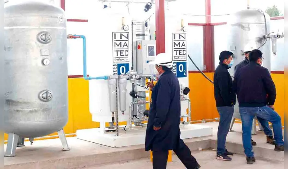 espera. Planta de oxígeno de Puno todavía no funciona. espera. Planta de oxígeno de Puno todavía no funciona.