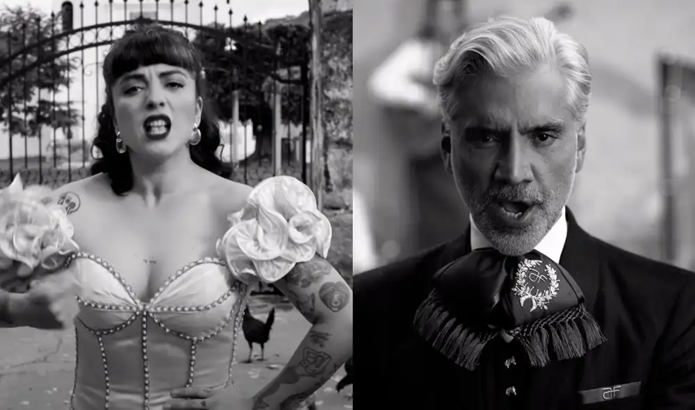 Mon Laferte y Alejandro Fernández presentaron el videoclip de la ranchera "Que se sepa nuestro amor" | Fotocaptura YouTube Mon Laferte