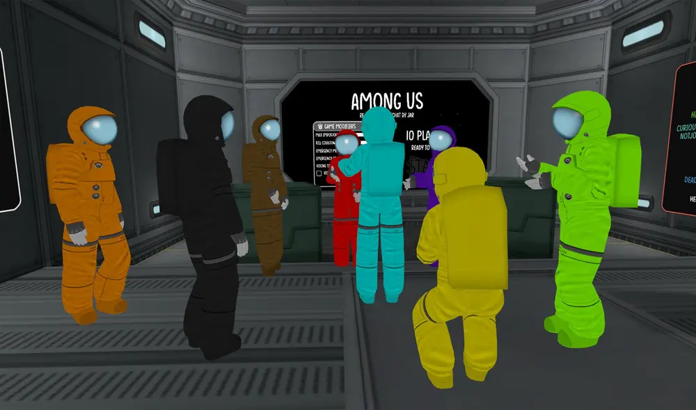 Los modelos de los personajes de Among Us son en 3D. Foto: Jar