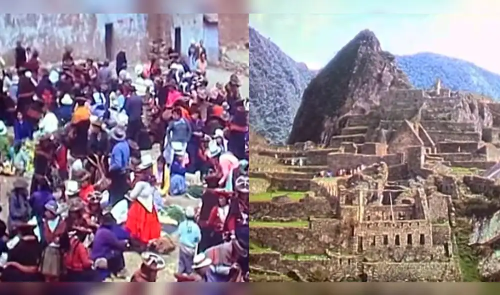 Difunden video de Machu Picchu registrado hace 50 años. Difunden video de Machu Picchu registrado hace 50 años.