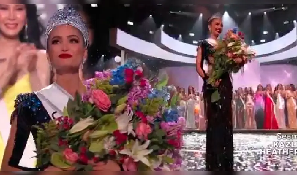 Miss Estados Unidos es la ganadora del Miss Universo 2022. Foto: composición LR/captura de Telemundo