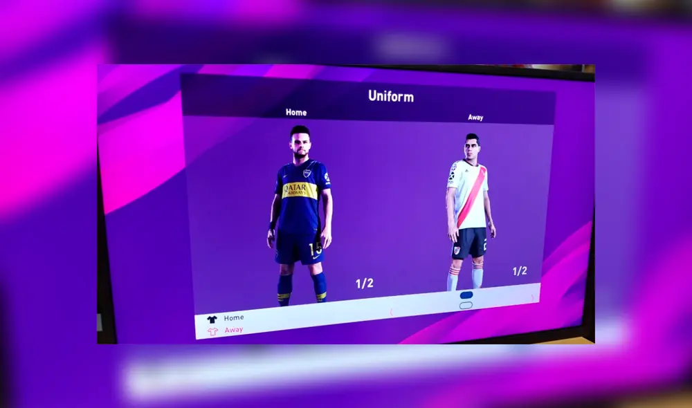 El superclásico argentino exclusivo de PES 2020. Boca Juniors y River Plate aparecerán solo en el videojuego de Konami.