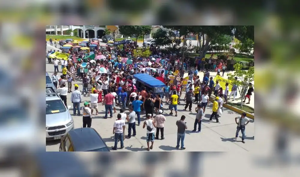 Protestan contra el “mal servicio” de la EPS Grau [VIDEO]