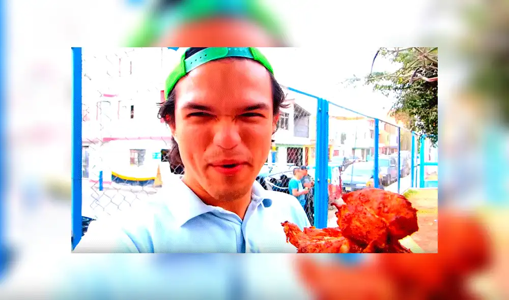 YouTube: La peculiar reacción de venezolano al probar pollada [VIDEO]
