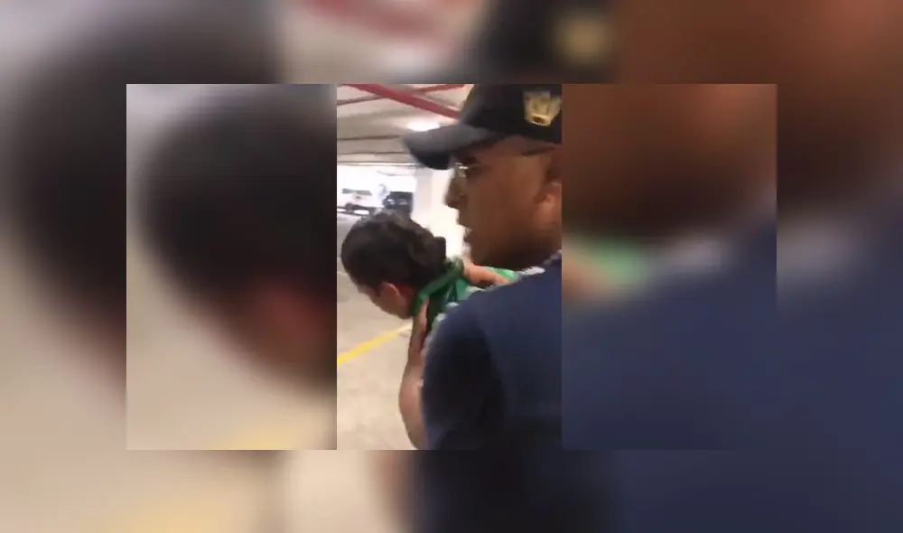 Para la PNP, el suboficial habría cometido una inconducta por haber generado una falsa alarma de robo en el Banco de la Nación. (Foto: Captura de video / Twitter @geanmiranda) Para la PNP, el suboficial habría cometido una inconducta por haber generado una falsa alarma de robo en el Banco de la Nación. (Foto: Captura de video / Twitter @geanmiranda)