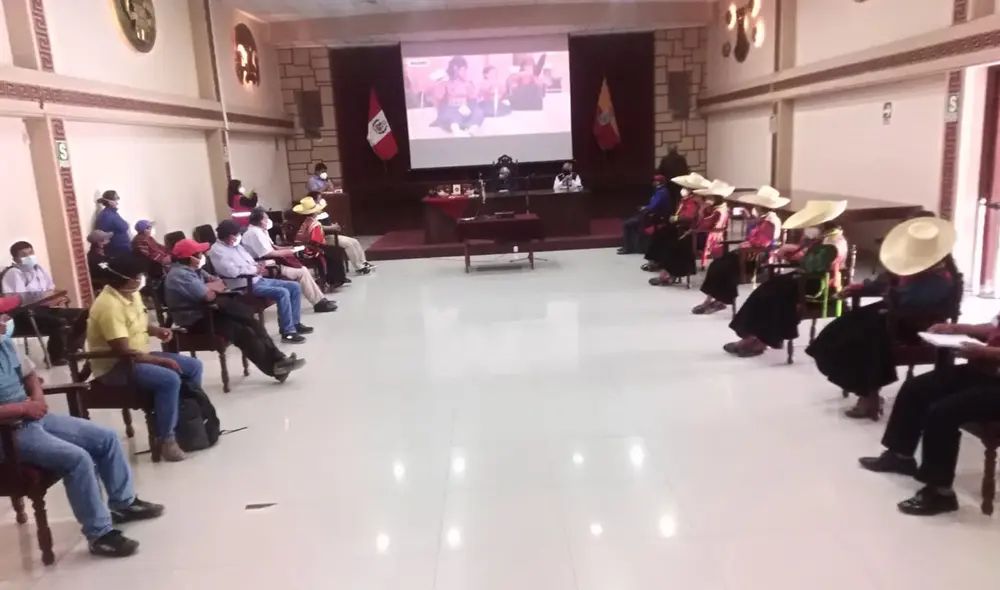 fue conformado por líderes comunales, autoridades y ex autoridades