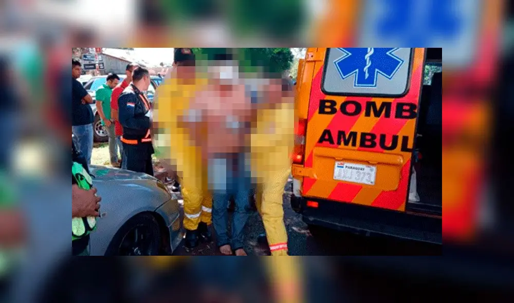 Hombre que se desnudó y se arrancó los ojos en Paraguay causa conmoción 