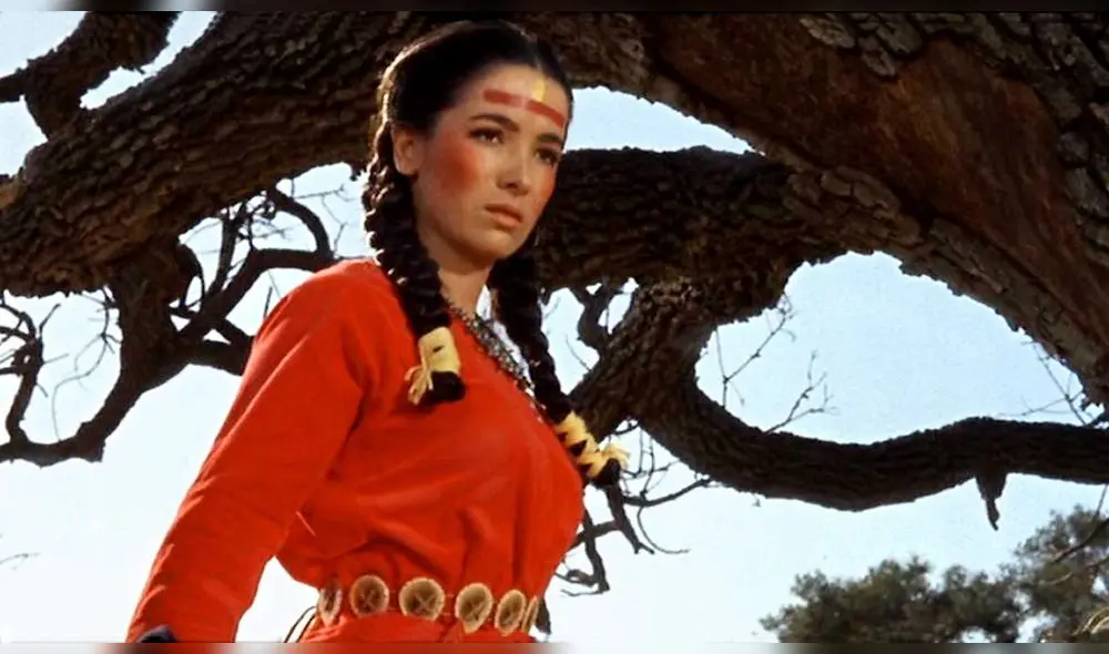 Linda Cristal es recordada por dar vida a Victoria en la serie El Gran Chaparral. (Foto: Reddit)