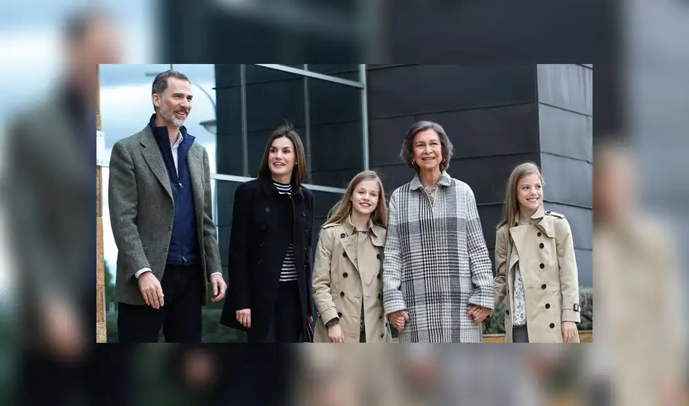 España: Reina Sofía logra tomarse foto con sus nietas en 'reconciliación' con Letizia [VIDEO]