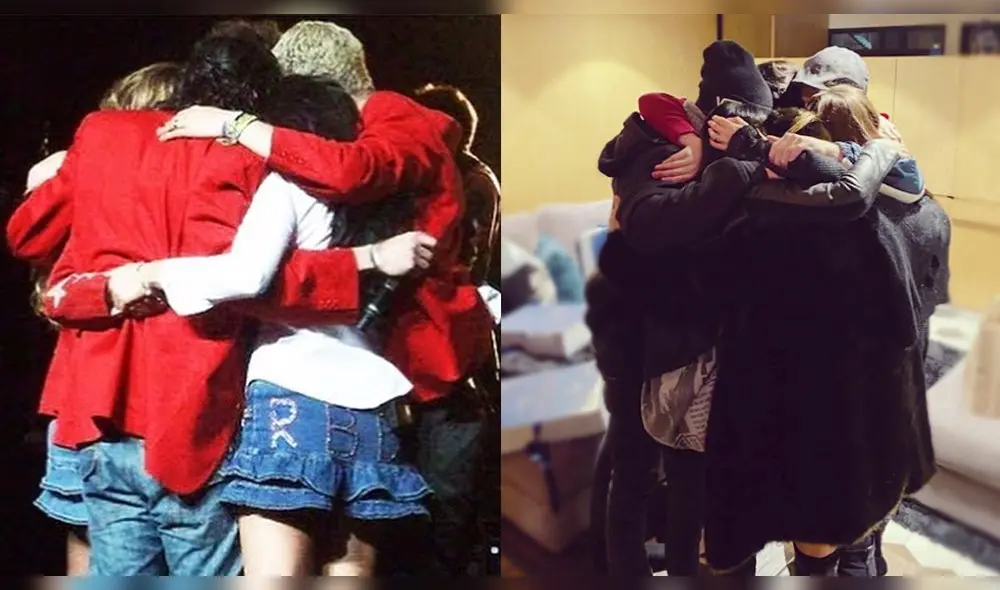 Reencuentro de los integrantes de "Rebelde" en Instagram