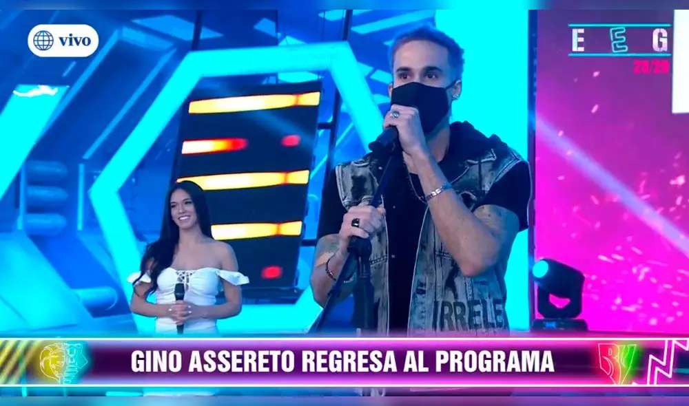 La expareja de Jazmín Piendo volvió al reality con el nuevo look que lo caracteriza. Foto: captura América TV