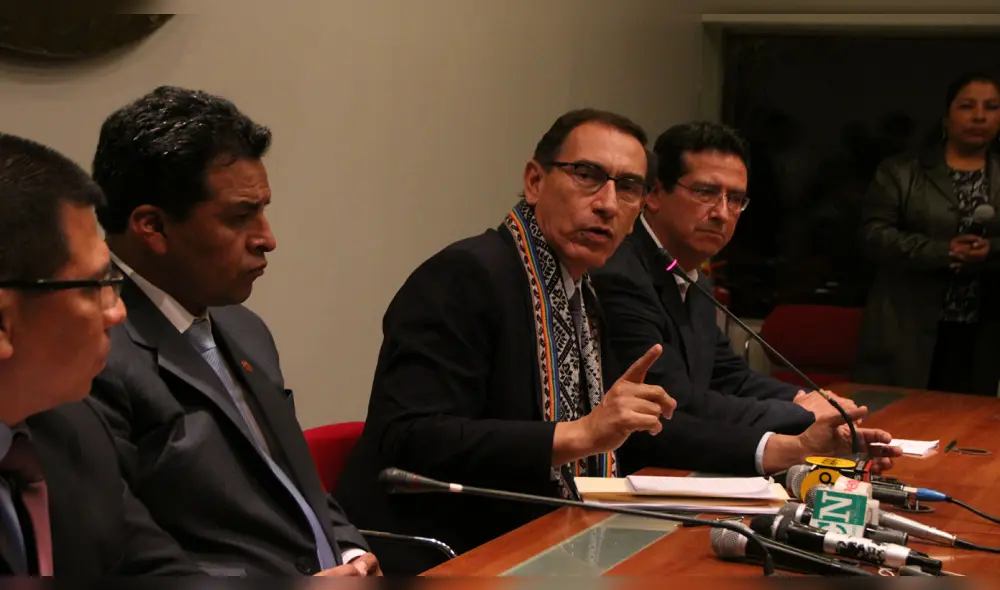 Mayoría cree que investigación a Vizcarra por Chinchero busca "hostigarlo" Mayoría cree que investigación a Vizcarra por Chinchero busca "hostigarlo"