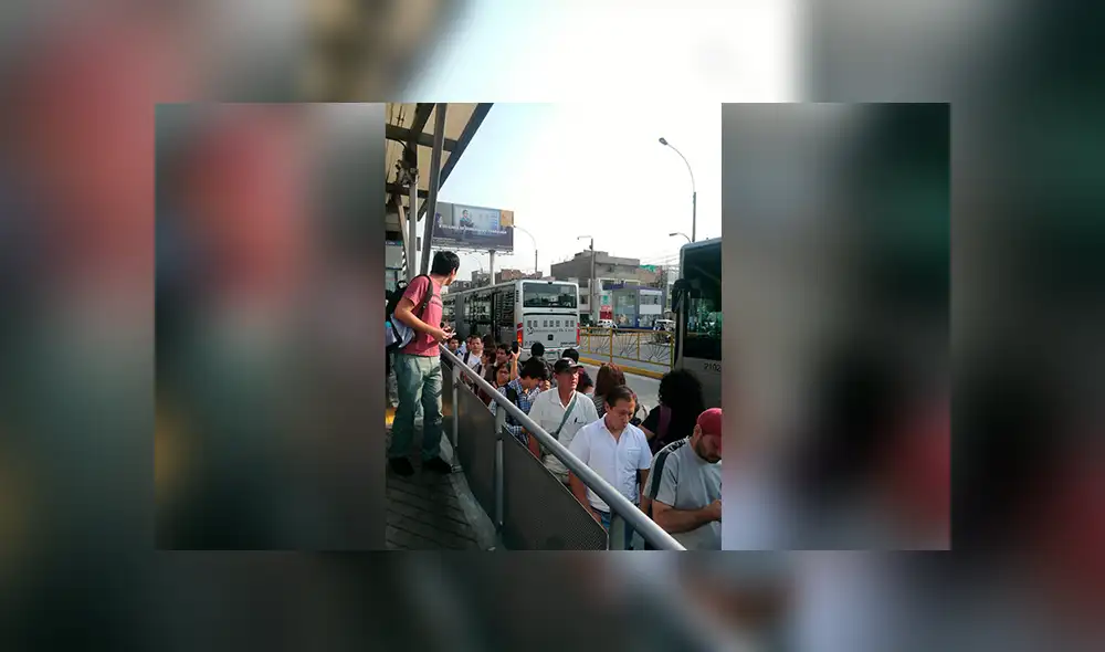 Servicio de Metropolitano de Lima ya se ha normalizado [VIDEO]